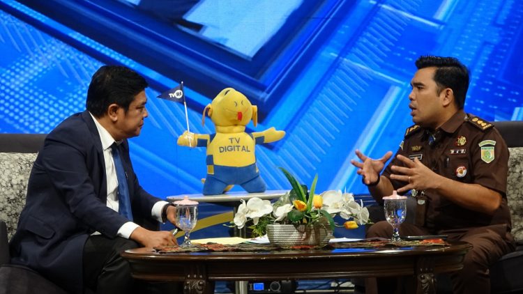 Kejati Sumut Gelar Jaksa Menyapa di TVRI Sumut, Usung Topik Penerapan RJ dan Penyidikan Perkara Korupsi