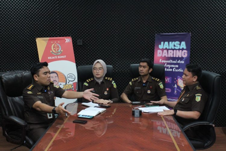 Jaksa Daring Kejati Sumut Hadirkan Topik Berbagi Pengalaman Lulus CPNS