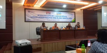 Sosialisasikan JSK, Wakil Ka Kanwil BPJS Ketenagakerjaan Sumbagut Dr Sanco Simanullang Temui LLDikti