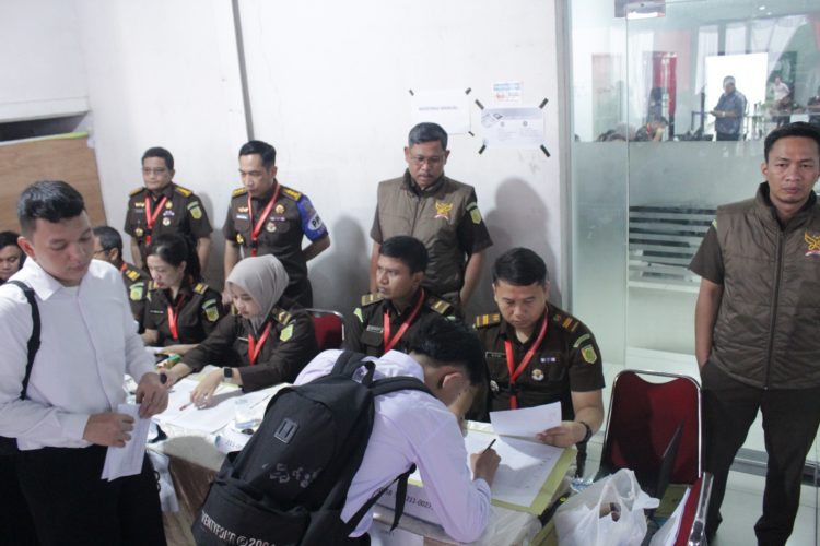 Pelaksanaan Ujian CASN di Wilayah Kejati Sumut Lancar,Tertib dan Aman