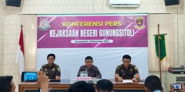Penyidik Pidsus Kejari Gunungsitoli Sita Uang Pengembalian Rp 622 Juta Jadi Barang Bukti