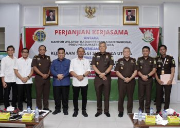 Kejati dan Kanwil BPN Sumut Kerjasama Terkait Penyitaan Aset Perkara Korupsi