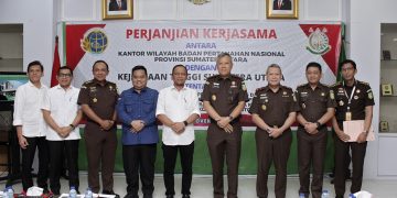 Kejati dan Kanwil BPN Sumut Kerjasama Terkait Penyitaan Aset Perkara Korupsi