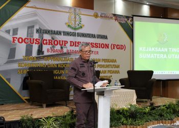 Bidang Pidana Militer Kejati Sumut Gelar FGD Optimalisasi Penanganan Perkara Koneksitas
