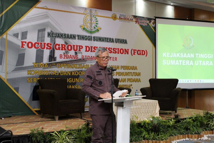 Bidang Pidana Militer Kejati Sumut Gelar FGD Optimalisasi Penanganan Perkara Koneksitas