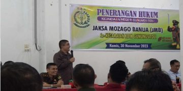 Mengawal Dana Desa,Kajari Gunungsitoli Membentuk Program Jaksa Mozago Banua