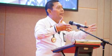 Ka Kanwil Kemenkumham Sumut Mhd Jahari Sitepu Tutup Kegiatan Rekonsiliasi Keuangan di Samosir