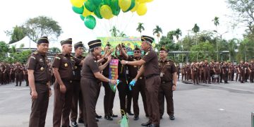 Zona Integritas Wilayah Bebas dari Korupsi (WBK) dan WBBM, Kembali Dicanangkan di Kejati Sumut untuk 2024