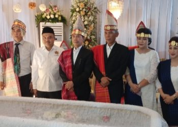Ketua PWI Sumut Melayat Isteri Pendiri SIB Ny Dr GM Panggabean