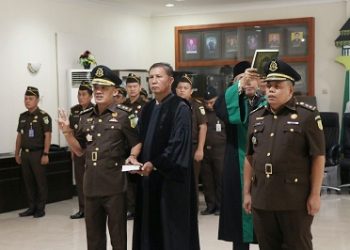 Lantik Dapot Kasintel dan Feri Ginting Kasi Datun,Kajari : Hindari Pamer Kemewahan