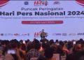 Presiden Joko Widodo Hadiri HPN, Perusahaan Pers Harus Memikirkan Langkah Konkrit, Strategis, Berinovasi, Adaptif dengan Perubahan Zaman 
