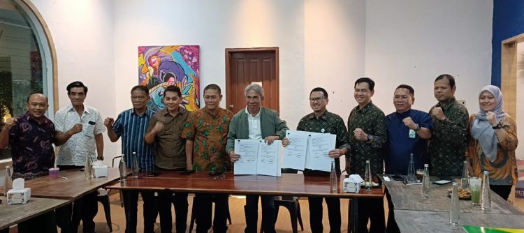 BPJS Ketenagakerjaan Sumbagut dan KONI Sumut Teken MoU