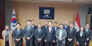 Biro Kepegawaian Jambin Kejagung Kunjungi SPO Negara Korea