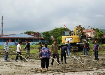 Ratusan Pedagang Korban Kebakaran Pasar Tradisional Tarutung Akan Direlokasi