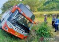 Kecelakaan Bus di Tol Semarang-Batang, 7 Meninggal