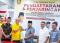 Ketua DPD Golkar Sumut Mendaftar Sebagai Balon Gubernur Sumut ke Partai Gerindra