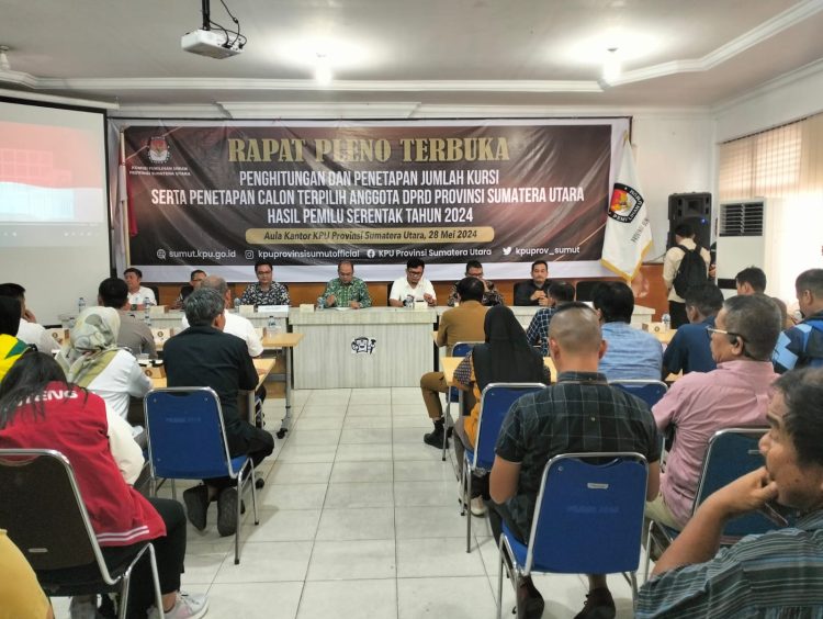 Ini 100 Caleg Terpilih DPRD Sumut yang Ditetapkan KPU