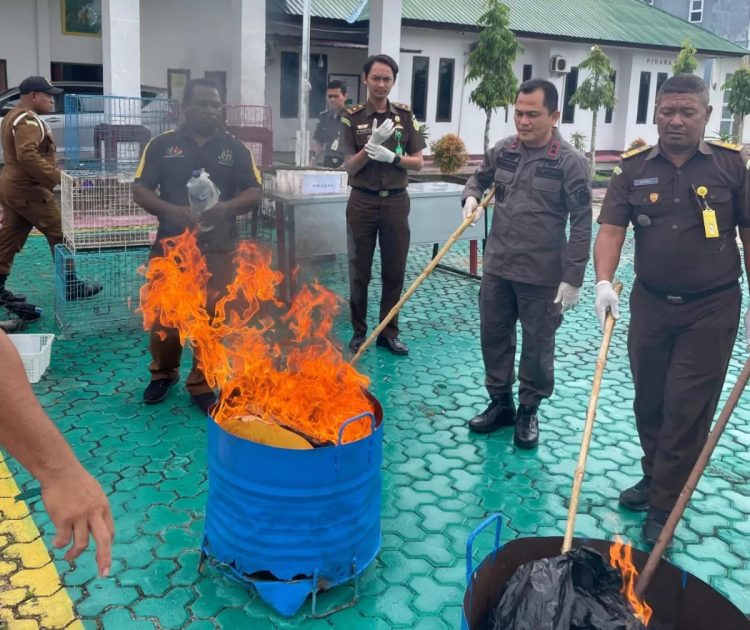 Kajari Kepulauan Aru Sumanggar Siagian SH MH : Hukum Harus Ditegakkan Tanpa Pandang Bulu