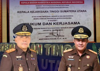 Kajati Sumut Idianto, Terima Penghargaan dari BNN RI di Riau
