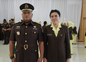 Kajati Kepri Lantik 5 Pejabat, Diantaranya Olan Pasaribu SH MH