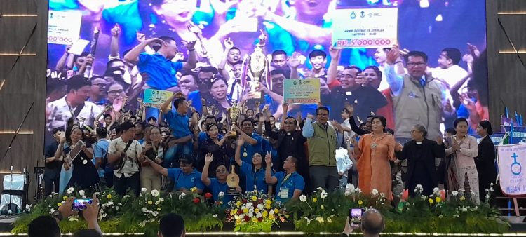 Jetun Games V HKBP Ditutup, Distrik IX  Sibolga Tapteng Nias Juara Umum 