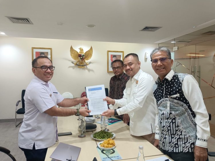 PWI Sumut Datangi Kemenag BUMN dan Holding PTPN di Jakarta,Terkait Lahan Perumahan PWI Sumut di Percut Sei Tuan 