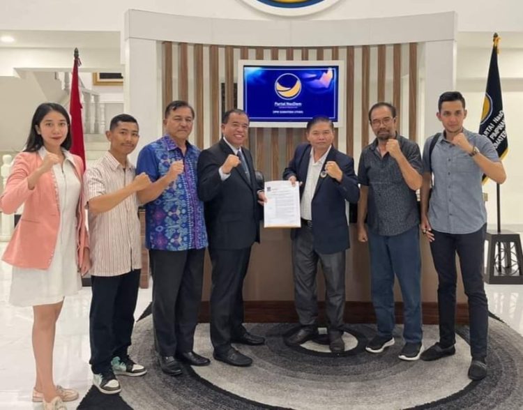 NasDem Jatuhkan Dukungan ke Paslon Antonius Ginting, Pilkada Karo Mungkin Tanpa Petahana