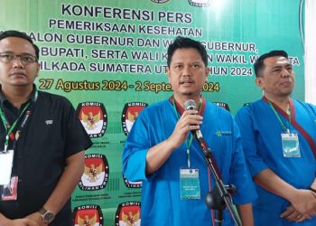 3 Bapaslon Wali Kota/Wakil Wali Kota Medan, Periksa Kesehatan di RS Adam Malik