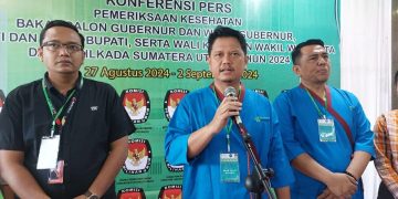 3 Bapaslon Wali Kota/Wakil Wali Kota Medan, Periksa Kesehatan di RS Adam Malik