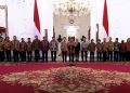 Presiden Prabowo Umumkan 53 Menteri Kabinet Merah Putih, Kompak Kemeja Coklat