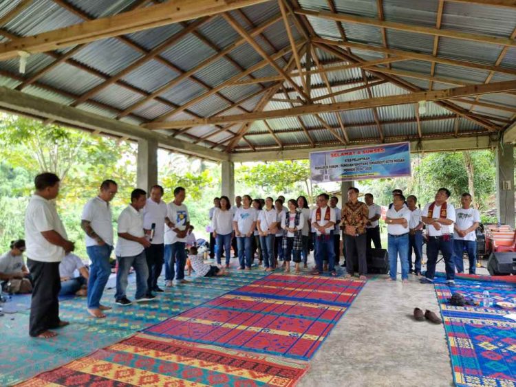 Penasehat Lantik Pengurus Baru Forum Komunikasi Sihotang Simarsoit (FKSS) Medan Sekitarnya Periode 2024-2028 