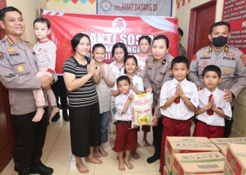 Peringati HUT Humas Polri ke-73, Bidang Humas Polda Sumut Gelar Bakti Sosial 