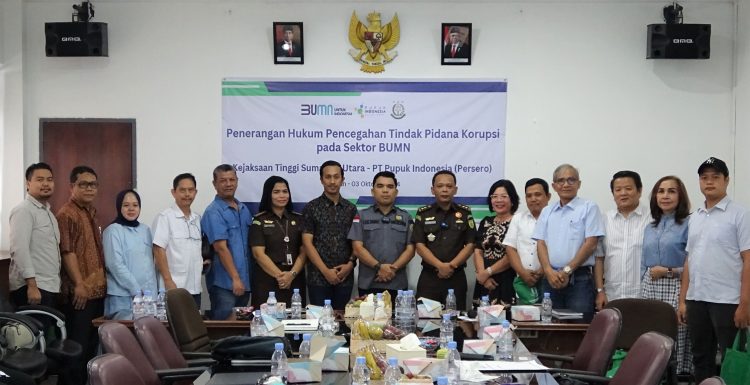 Mencegah Korupsi, Kejati Sumut Gelar Penerangan Hukum di PT Pupuk Indonesia