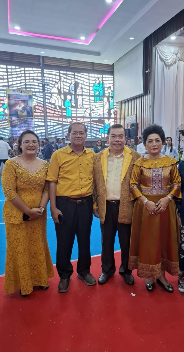 Dilantik jadi Anggota DPR RI, Mangihut Sinaga SH MH, Gelar Ibadah dan Syukuran Bersama