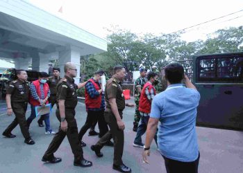 Kejati Sumut Tahan 3 Tersangka Korupsi Penataan Situs Benteng Putri Hijau di Dinas Kebudayaan Sumut