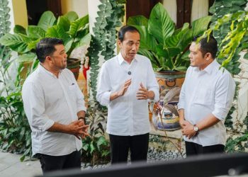 Paslon Bupati Dairi Bertemu Jokowi, Dapat Arahan : Perbaiki Jalan  Mendukung Pertanian