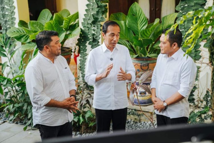 Paslon Bupati Dairi Bertemu Jokowi, Dapat Arahan : Perbaiki Jalan  Mendukung Pertanian