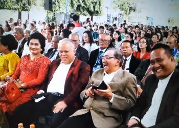 Dr Harli Siregar SH MH (Kapuspenkum Kejagung) Hadiri Pesta Gotilon 2024 Gereja HKBP Gedung Johor