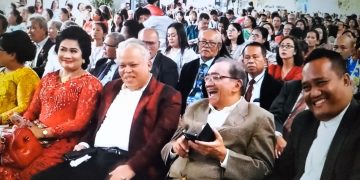 Dr Harli Siregar SH MH (Kapuspenkum Kejagung) Hadiri Pesta Gotilon 2024 Gereja HKBP Gedung Johor