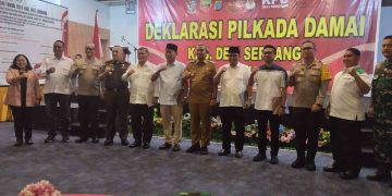 Kapolrestabes Medan Inisiasi Deklarasi Pilkada Damai, 3 Paslon Bupati/Wakil Bupati Deliserdang Sepakat