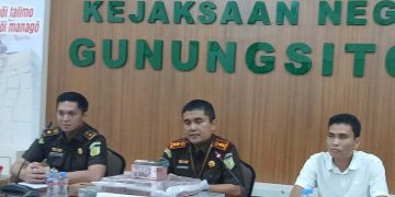 Kejari Gunungsitoli Berhasil Setor Kerugian Negara dari Perkara Korupsi Proyek Rp 1,1 Miliar ke Kas Negara