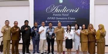 Pj Gubernur A Fatoni Dukung Pelaksanaan Natal Oikumene dan DPRD Sumut