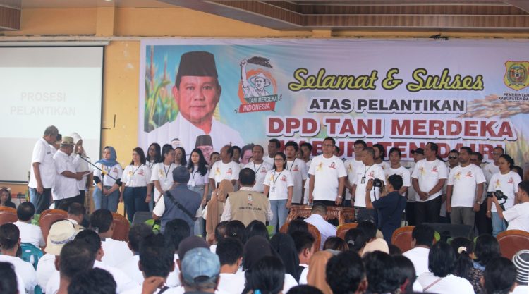 Pengurus DPD Tani Merdeka Dairi Dikukuhkan