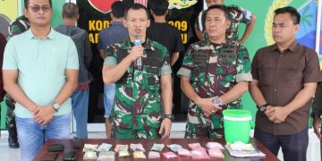 Tim Intel Korem 022/PT dan Kodim 0209/LB, Tangkap 3 Terduga Terlibat Peredaran Narkoba di Rantauprapat
