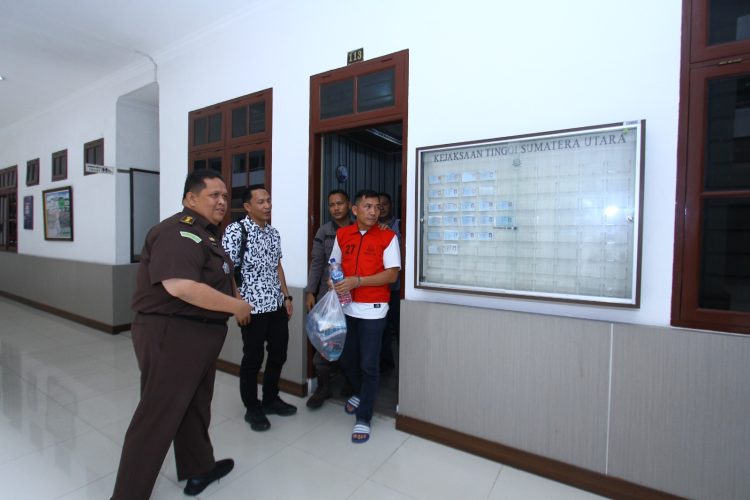 Kejati Sumut Amankan Terpidana Perambah Kawasan Hutan Padang Lawas