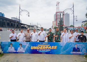 Underpass Jalan HM Yamin Rp 136 M Diresmikan, Wali Kota : Sudah Bisa Digunakan