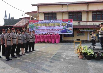 Kapolres Pematangsiantar Pimpin Sertijab Wakapolres, 5 Kasat dan 2 Kapolsek