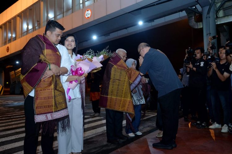 Pulang dari Retreat, Gubernur Sumut Bobby Nasution Disambut Forkopimda