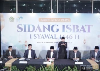 Pemerintah Tetapkan 1 Syawal 1446 H Jatuh pada Senin 31 Maret 2025