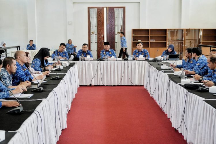 Pemkab Deli Serdang dan Pemko Medan Bahas Pemasangan Titik Koordinat Pilar Batas Kedua Daerah 